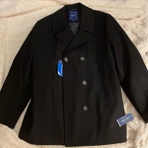 Nautical Men’s Wool Pea Coat